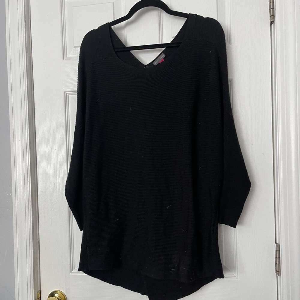 Black open from the back